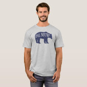 ケーブジャンクション オレゴン州 クマ Tシャツ (正面フル)