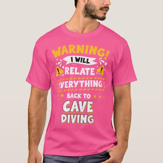 ケーブダイビング Tシャツ (正面)