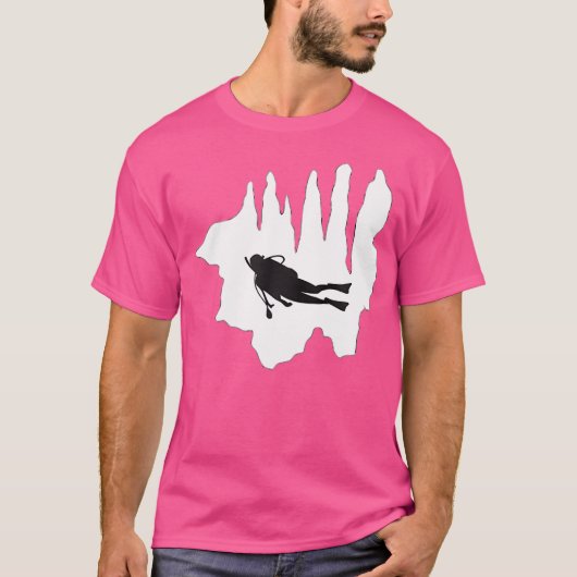 ケーブダイビング Tシャツ (正面)