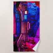 ケーブミュージックスタジオ ビーチタオル (正面)