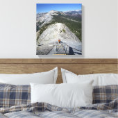 ケーブルから見下ろすハーフドーム – Yosemite キャンバスプリント (インサイチュ (寝室))