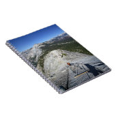 ケーブルから見下ろすハーフドーム – Yosemite ノートブック (右側)