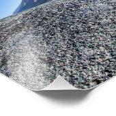 ケーブルから見下ろすハーフドーム – Yosemite フォトプリント (角)