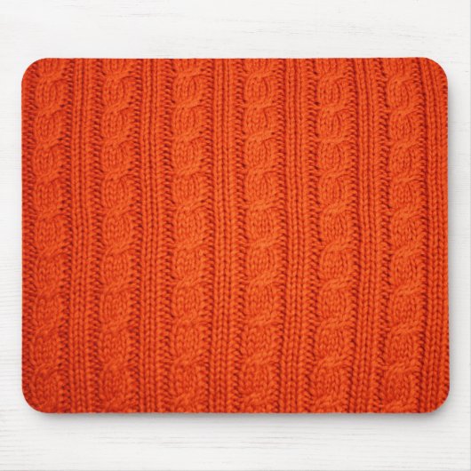 ケーブルのニット マウスパッド (正面)