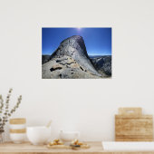 ケーブルの底から半円屋根 – Yosemite ポスター (キッチン)