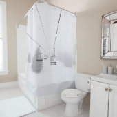 ケーブルカーの撮影方法 シャワーカーテン (インサイチュ)