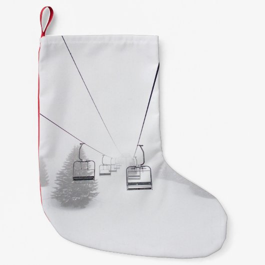 ケーブルカーの撮影方法 スモールクリスマスストッキング (正面)