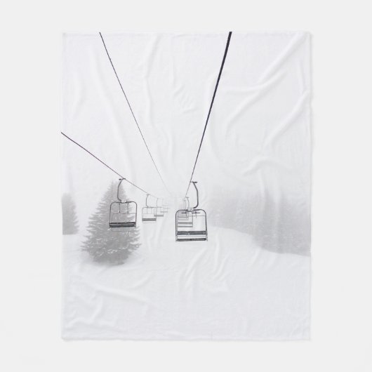 ケーブルカーの撮影方法 フリースブランケット (正面)