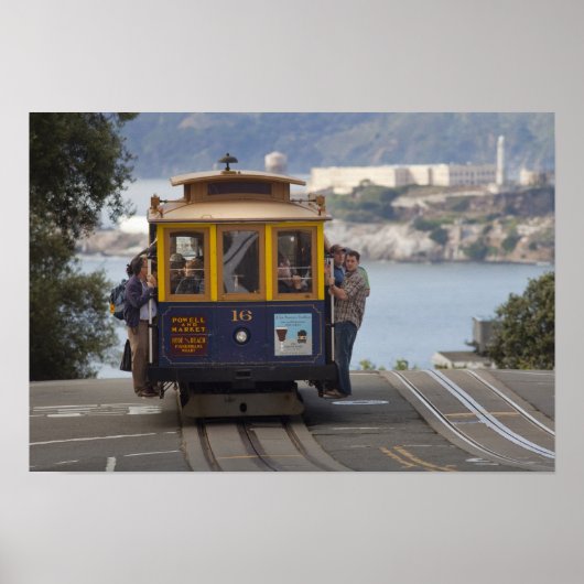 ケーブルカーはハイド通りをサンでチャグアップ ポスター (正面)