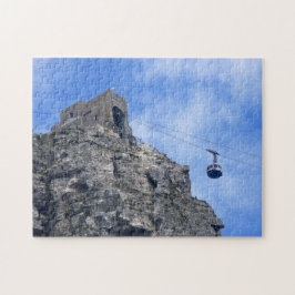 ケーブルカーケープタウン南アフリカ。 ジグソーパズル