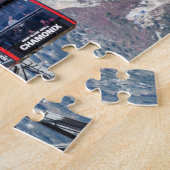 ケーブルカーシャモニーモンブラン ジグソーパズル (側面)