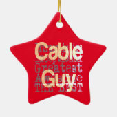 ケーブルガイ超常者 セラミックオーナメント (裏面)