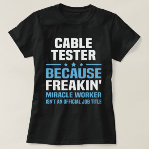 ケーブルテスター Tシャツ