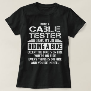 ケーブルテスター Tシャツ