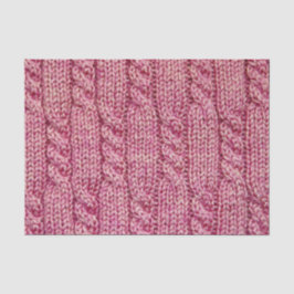 ケーブルニットセーターティッシュペーパー 薄葉紙