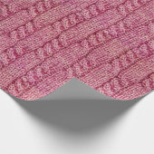 ケーブルニットセーター ラッピングペーパー (角)