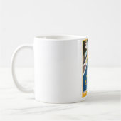 ケーブル・カーのマグ コーヒーマグカップ (左)