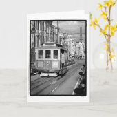 ケーブル・カーカード カード (黄色い花)