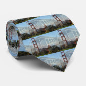 ケーブル・カー2.jpgが付いているゴールデンゲートブリッジのコラージュ ネクタイ (ロール)