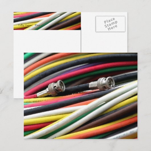 ケーブル ポストカード (正面/裏面)