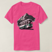 ケーブル Tシャツ (デザイン正面)