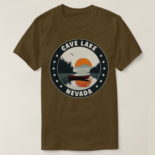ケーブレイクネバダサンセット Tシャツ (デザイン正面)