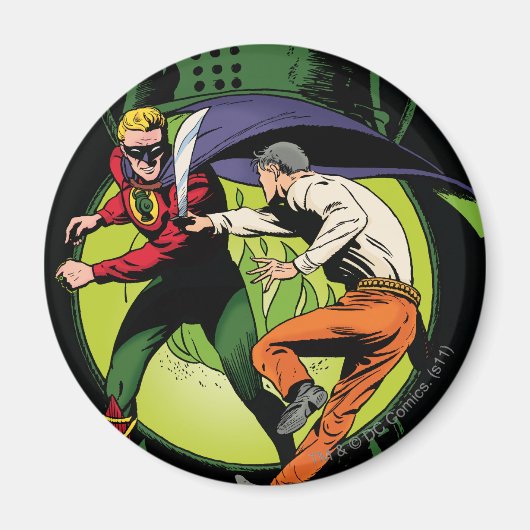 ケープが戦うグリーンランタン マグネット (正面)