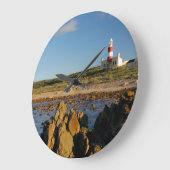 ケープアグルハスライトハウスウエスタンケープ2 ラージ壁時計 (傾斜)