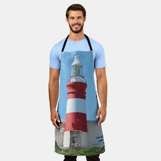 ケープアグルハスライトハウス1849 エプロン (着用した状態)