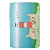 ケープアグルハスライトハウス バスマット (正面縦)