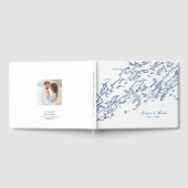 ケープエリザベスメインカスコベイズ結婚ス ゲストブック (全面)