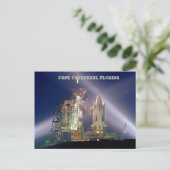 ケープカナベラル フロリダ ロケット打ち上げ ポストカード (スタンド正面)