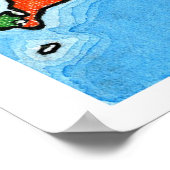 ケープコカラフルッドの地図 ポスター (角)