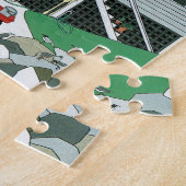 ケープコカラフルッドコテージ8 x 10パズル ジグソーパズル (側面)