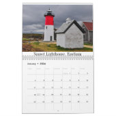 ケープコッドおよび島の灯台2018カレンダー カレンダー (1月 2026)