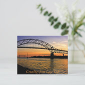 ケープコッドからの挨拶 ポストカード (スタンド正面)