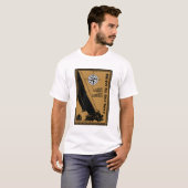 ケープコッドからメイン州への帆走 Tシャツ (正面フル)