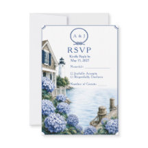 ケープコッドのあじさい コテージ ウェディング RSVP