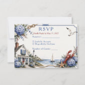 ケープコッドのあじさい コテージ ウェディング RSVP (正面)