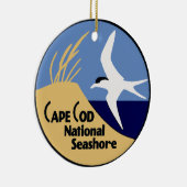 ケープコッドの国民の海岸 セラミックオーナメント (右)