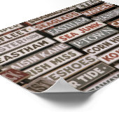 ケープコッドの場所 ポスター (角)