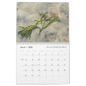 ケープコッドの年:ドリームフラワー2025 カレンダー (3月 2026)