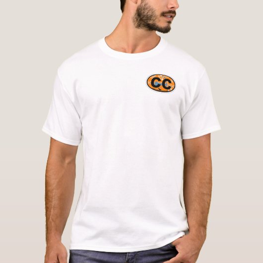 ケープコッドの楕円形の設計 Tシャツ (正面)