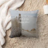 ケープコッドの海のビーチ クッション (ブランケット)