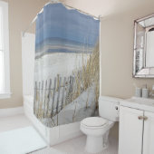 ケープコッドの海のビーチ シャワーカーテン (インサイチュ)