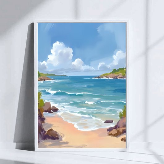 ケープコッドの海・湾・海の絵画 ポスター