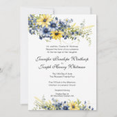 ケープコッドサマーフローラ結婚式招待状 招待状 (正面)