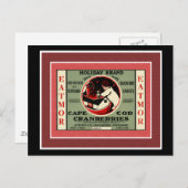 ケープコッドサンタクランベリー ポストカード (正面/裏面)