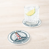 ケープコッドナショナルシーショアマサチューセッツ州旗 コースター (側面)