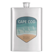 ケープコッドナショナルシーショアマサチューセッツ諸島 フラスク (正面)